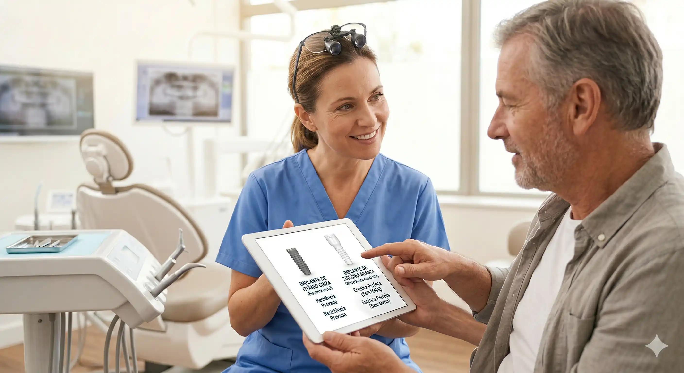 Implante Dentário de Titânio ou Zircônia: Qual a Melhor Escolha para Você?